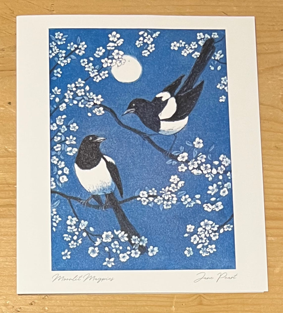 Moonlit Magpies