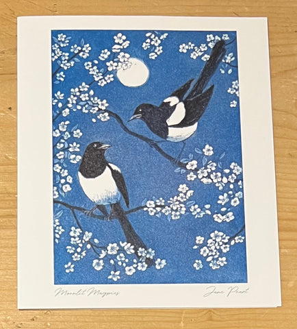 Moonlit Magpies