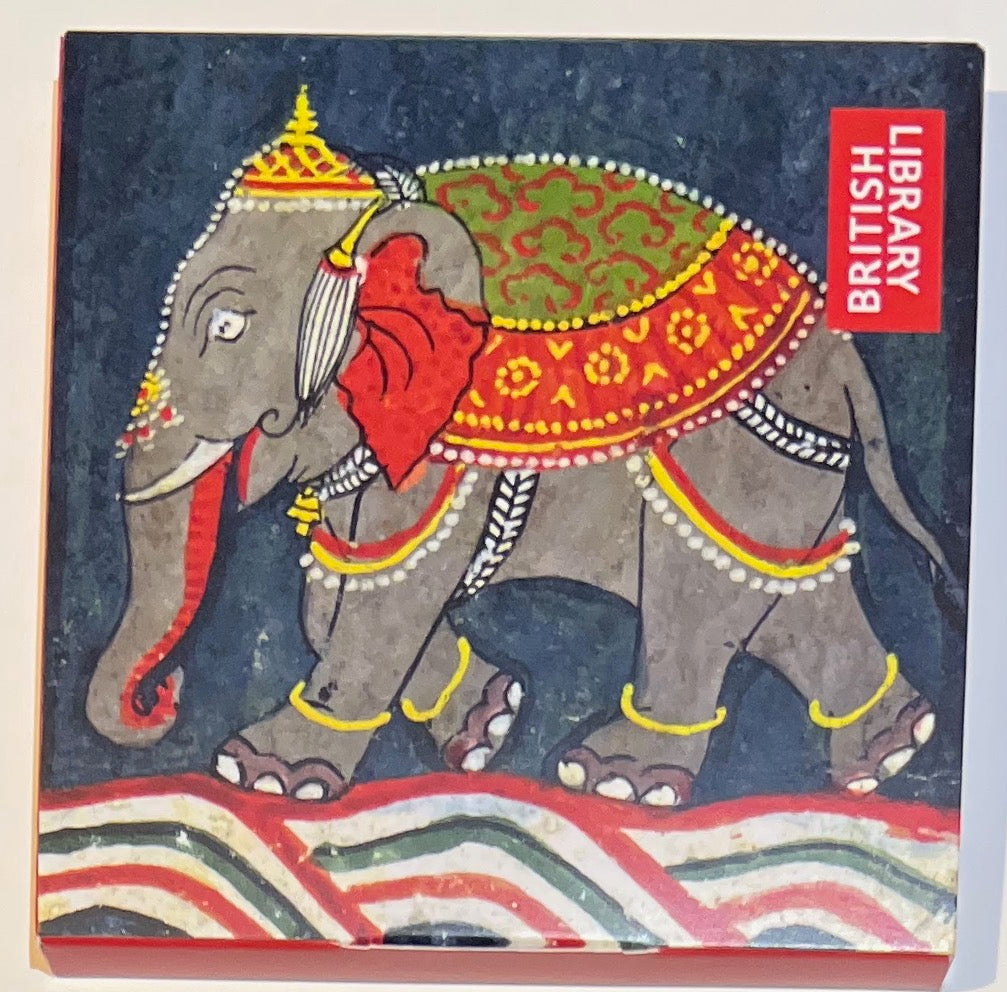 Caparisoned Elephant - notecards