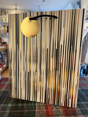 Gold Stripes Bag - Medium
