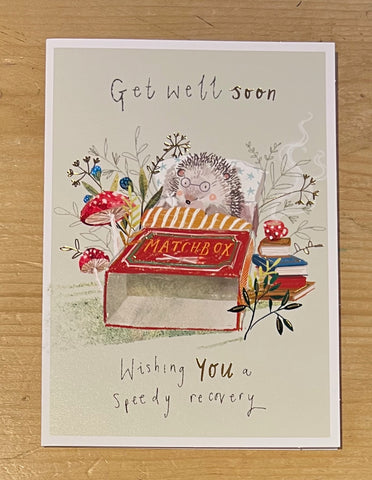 Get Well Soon - Hedgehog