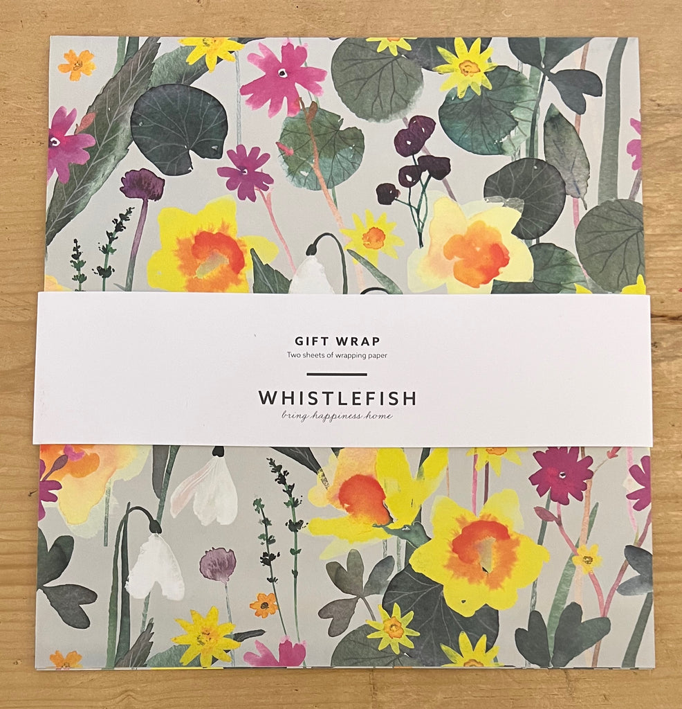 Snowdrops & Daffodils - Flat Wrap