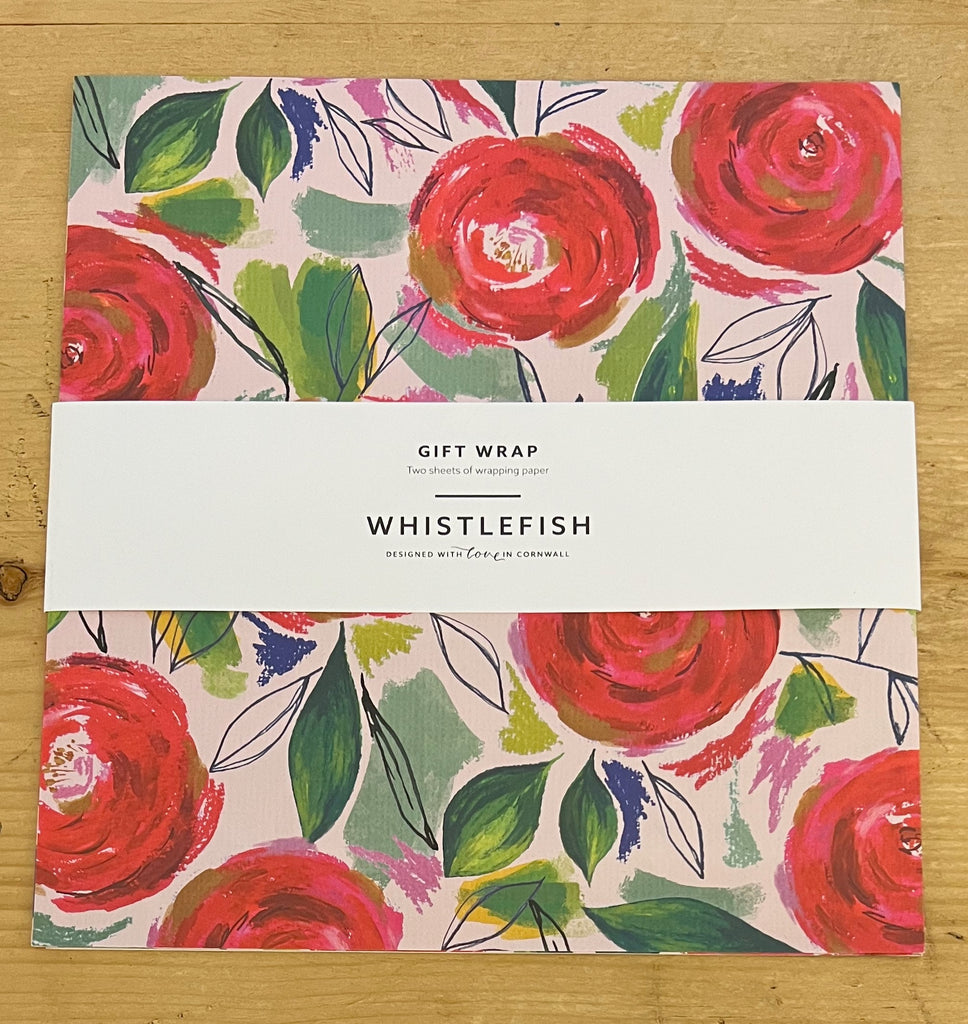 Red Roses - Flat Wrap