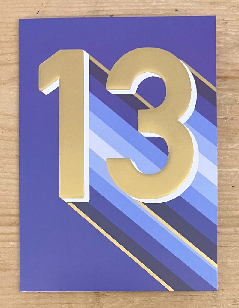 Age 13 - Blue Stripes