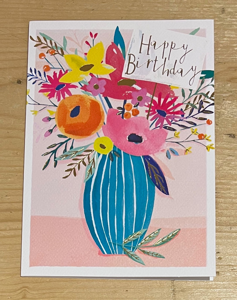 Happy Birthday - Vase