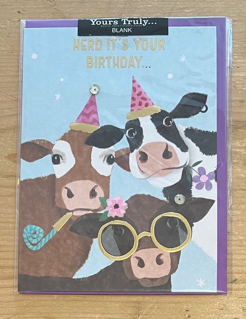 Herd it was your Birthday