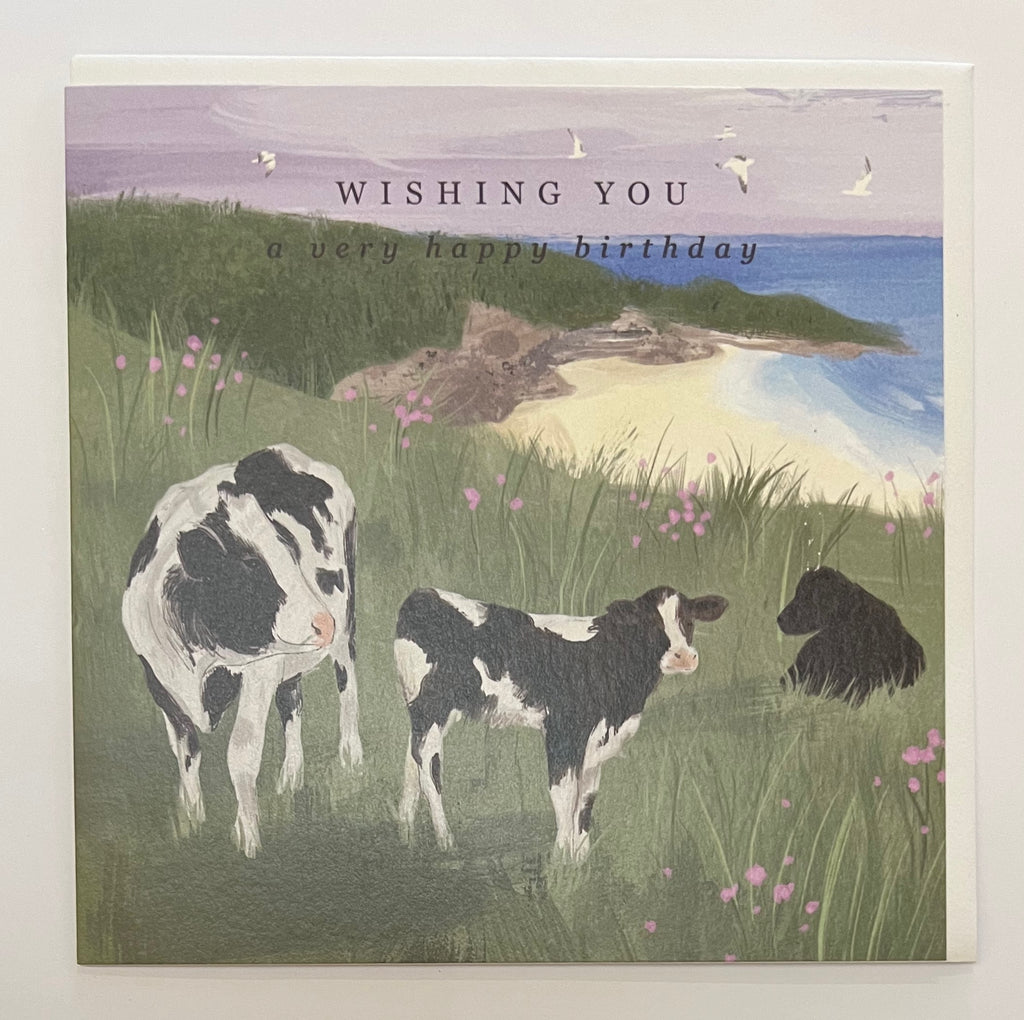 Black & White Cows - Birthday