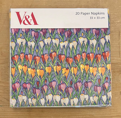 Roller Printed Furnishing Fabric - 20 Napkins