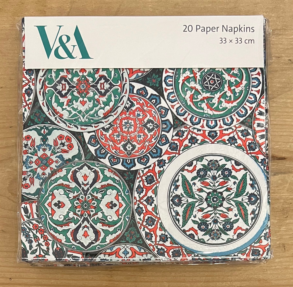 Iznik Ceramics - 20 Napkins