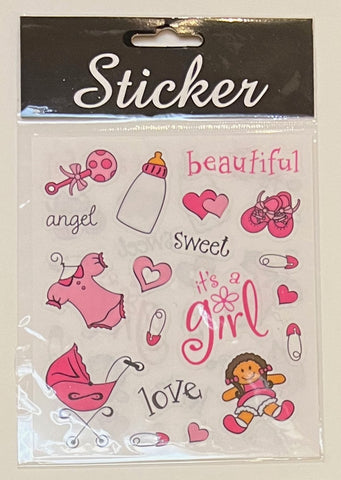 Baby Girl Stickers