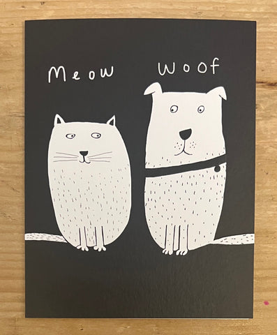 Meow, Woof
