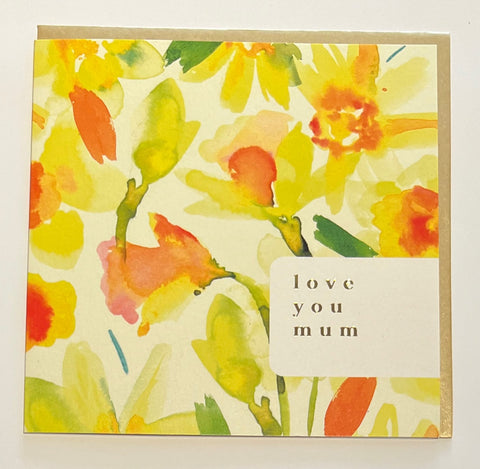 Daffodils - Love you Mum