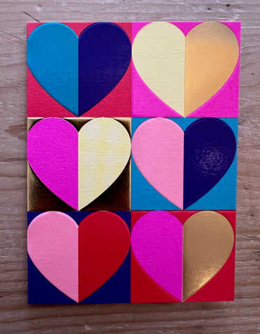 Colourful Hearts