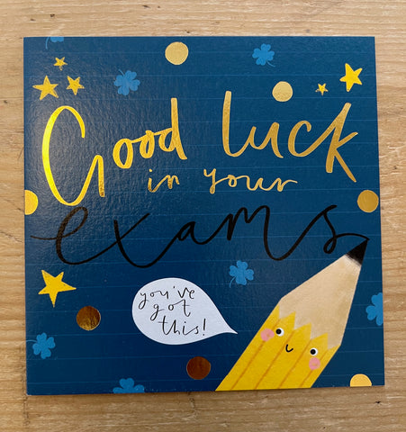 Good Luck with Exams