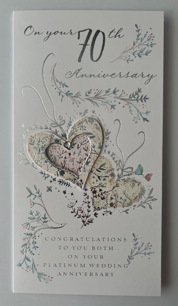 Platinum 70th Wedding Anniversary