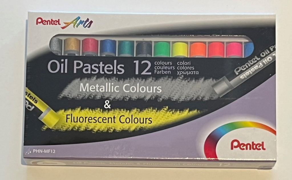 Metallic OIl Pastels - 12 colours