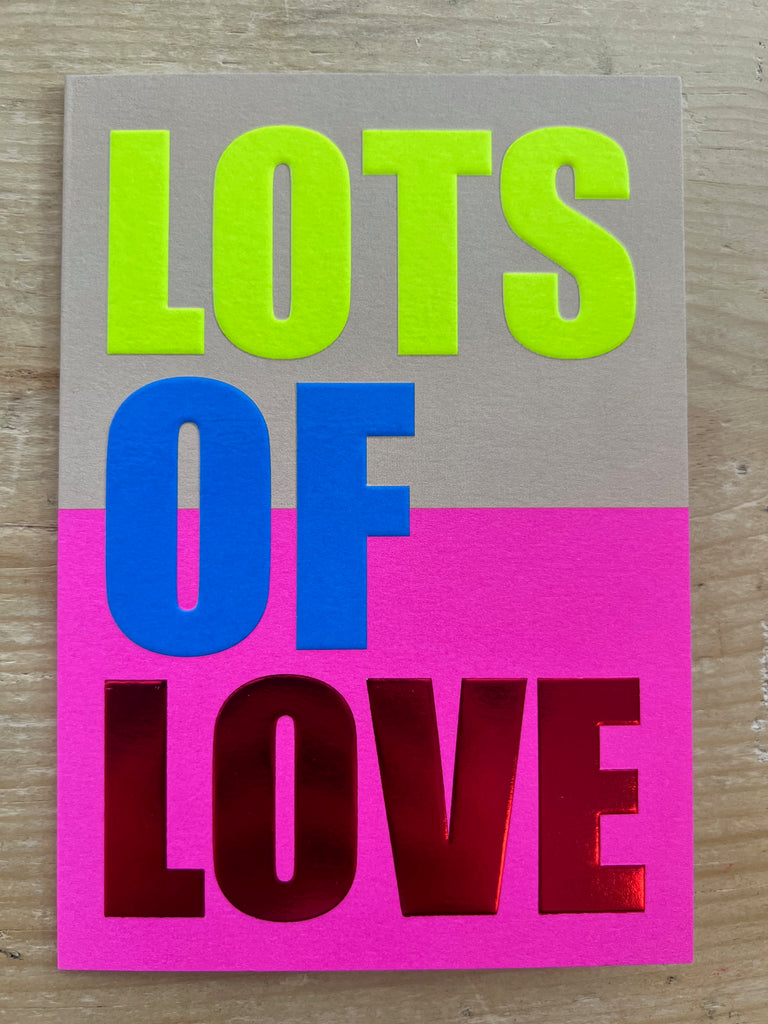 Lots of Love