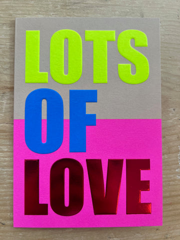 Lots of Love