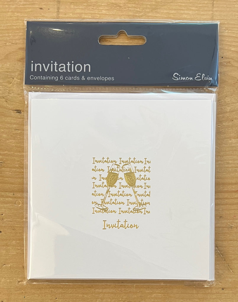 Invitations - 6 Cards
