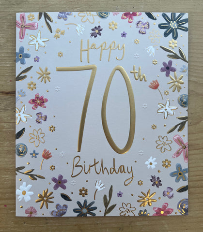 70th - Floral