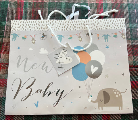 Large Gift Bag - New Baby