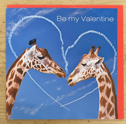 Valentine Giraffes