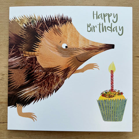 Happy Birthday - Hedgehog