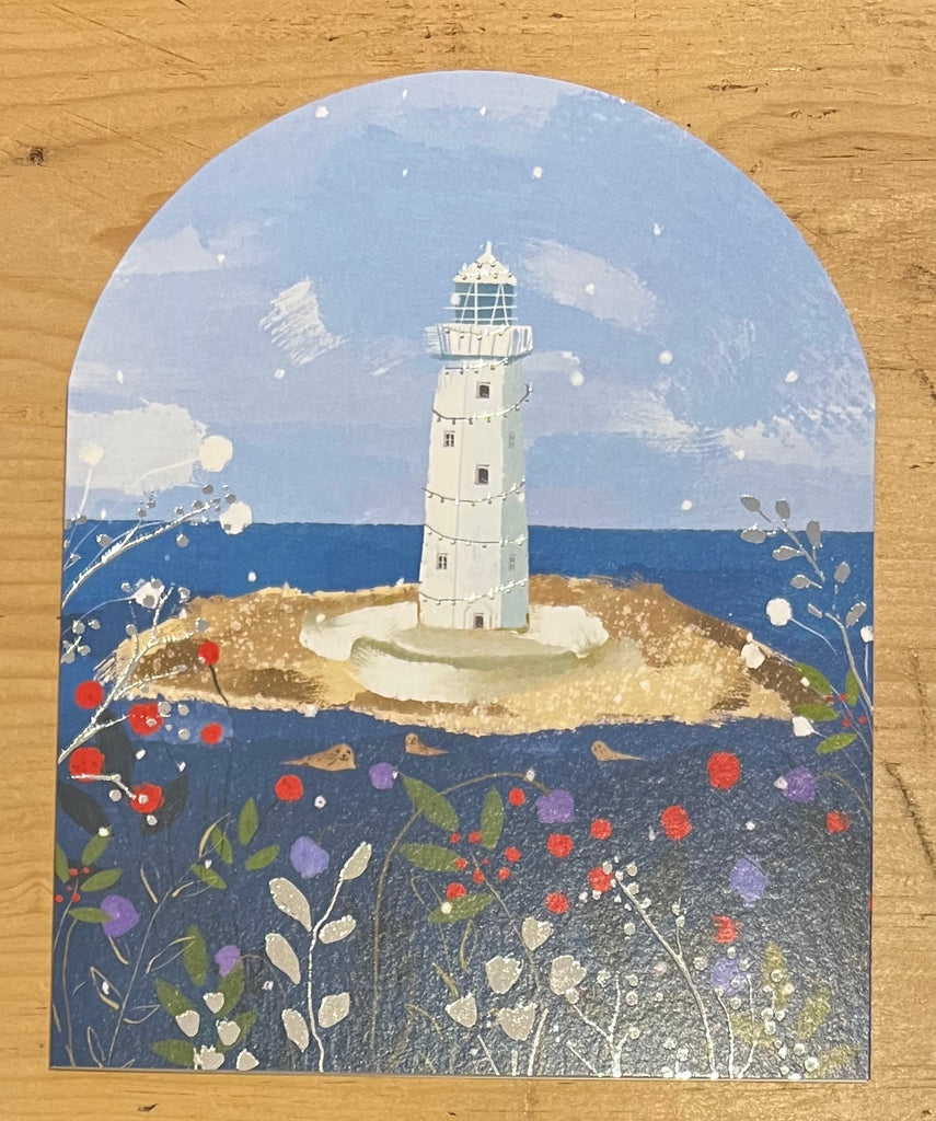 Lighthouse Arch Card - Christmas