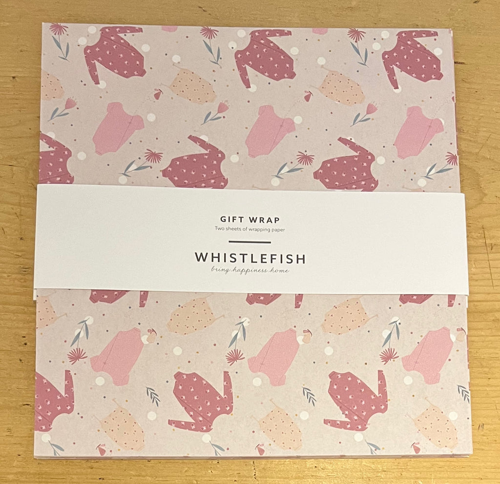 Baby Pink - Flat Gift Wrap