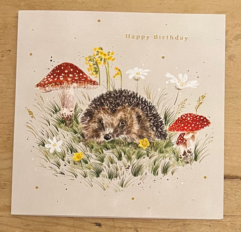 Birthday Hedgehog