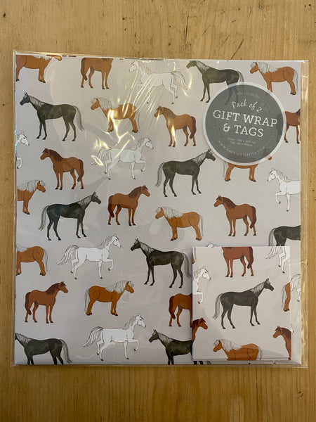 Gift Wrap & Tags - pack of 2
