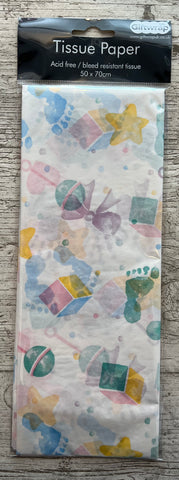 Baby Prints - Tissue Paper