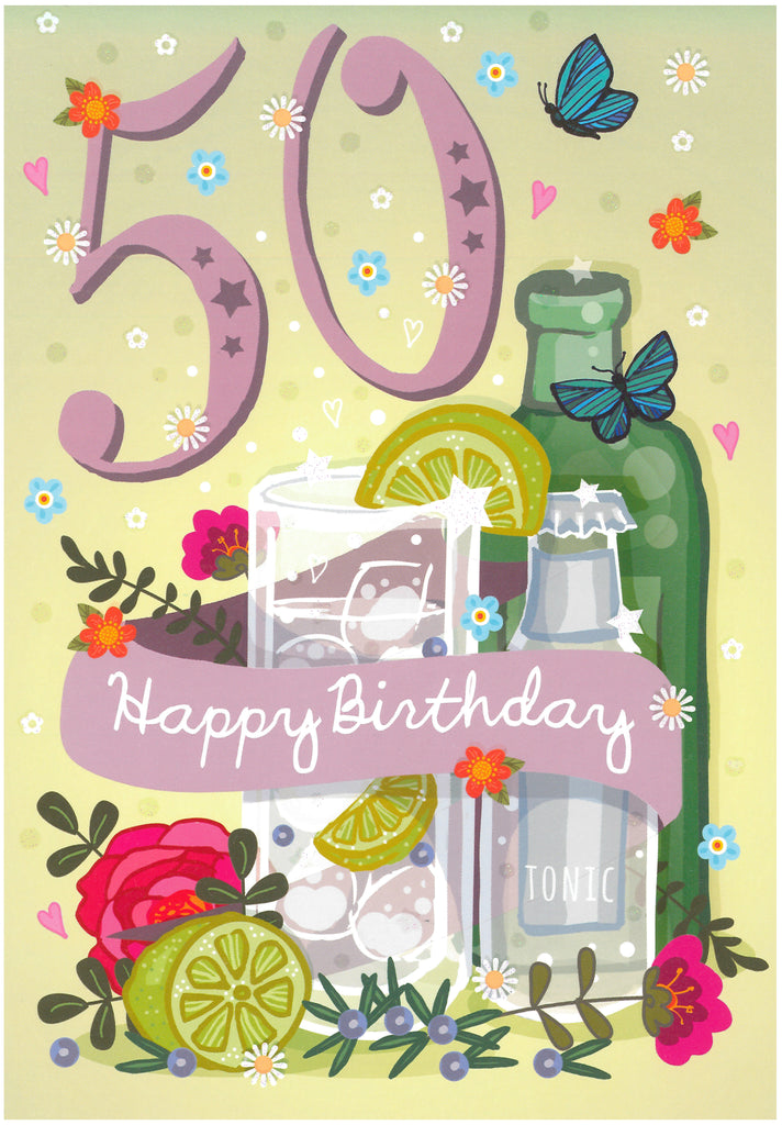 50 Birthday - gin