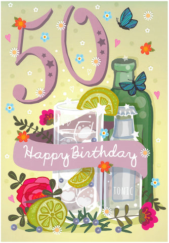 50 Birthday - gin