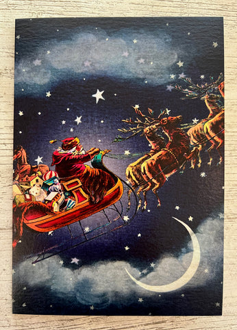 Starry Night - Santa's Sleigh