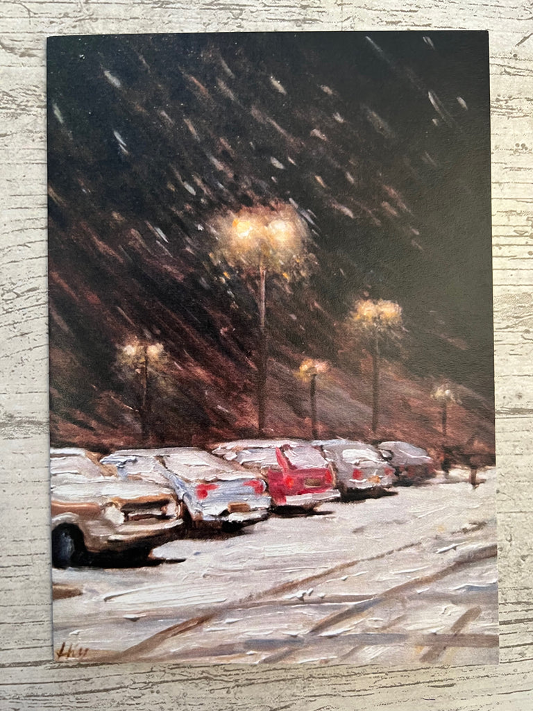 Cars in the Snow