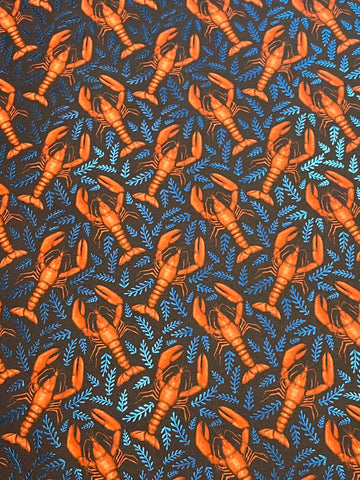 Lobster Pattern - Foil Gift Wrap
