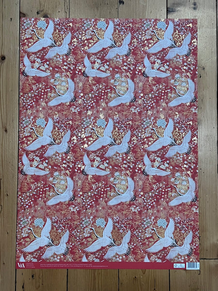 Kimono Cranes - Foil Gift Wrap