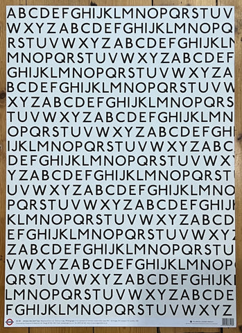 Johnston San Serif Type - Double Gift Wrap
