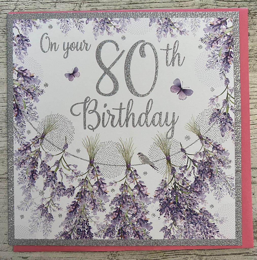 On your 80th - Lavender