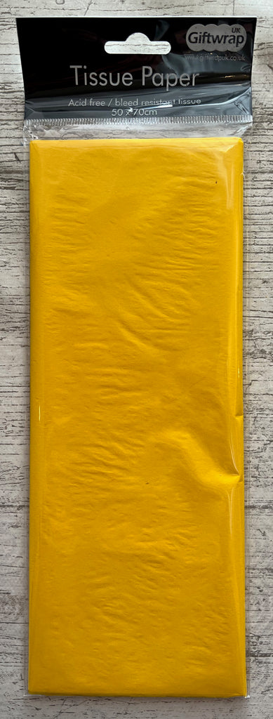 Yellow - Tissue Paper