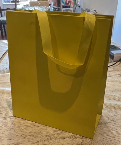 Yellow Medium Gift Bag