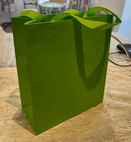 Medium Green Gift Bag