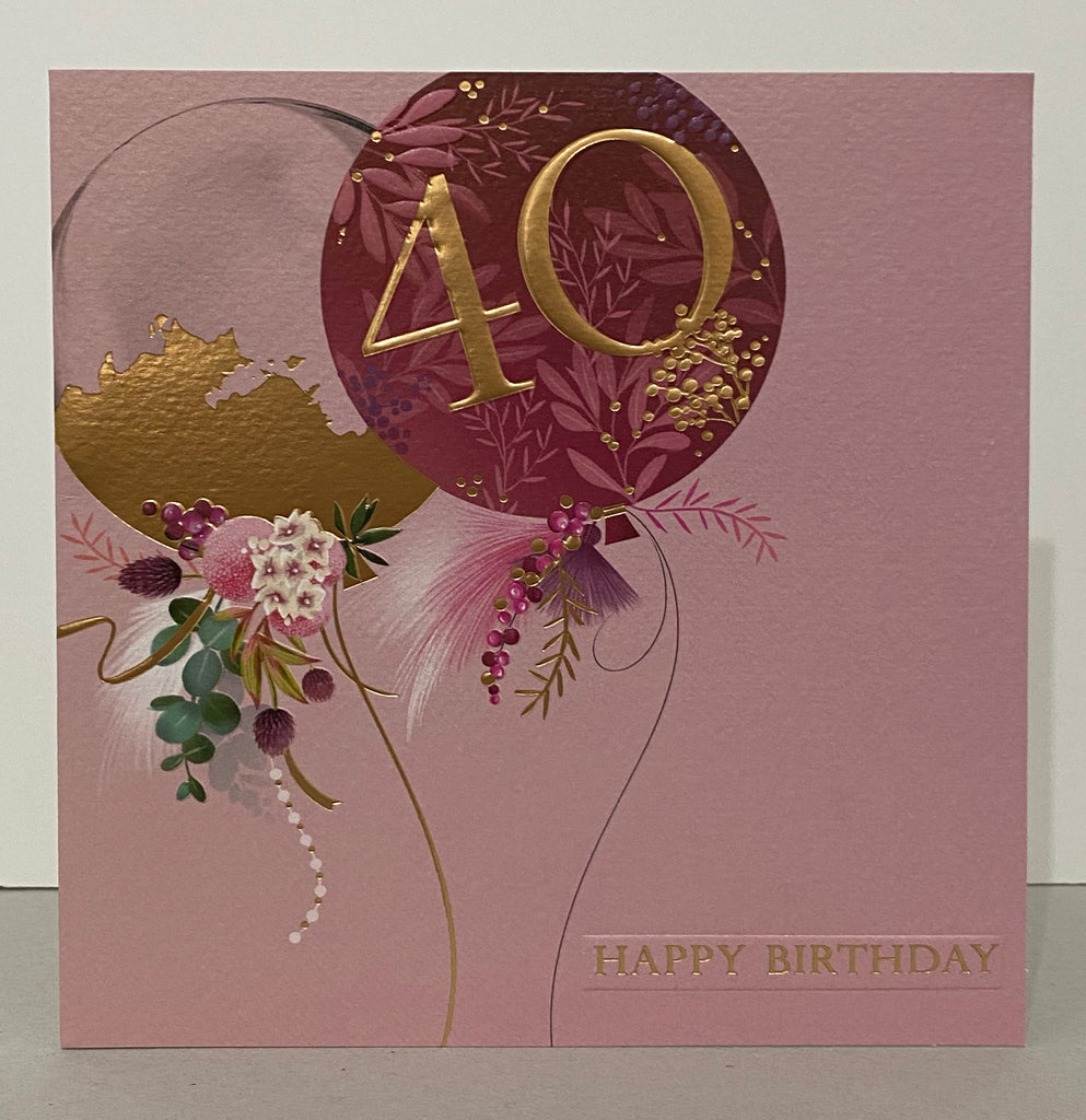 Age 40 - Happy Birthday