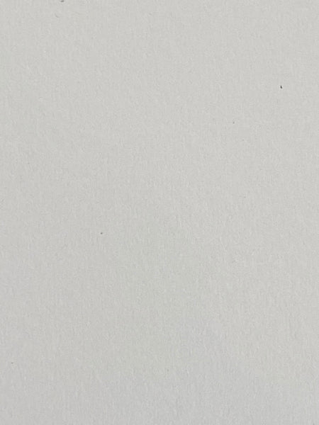 FLAT WHITE 170gsm paper - 12 Sheets