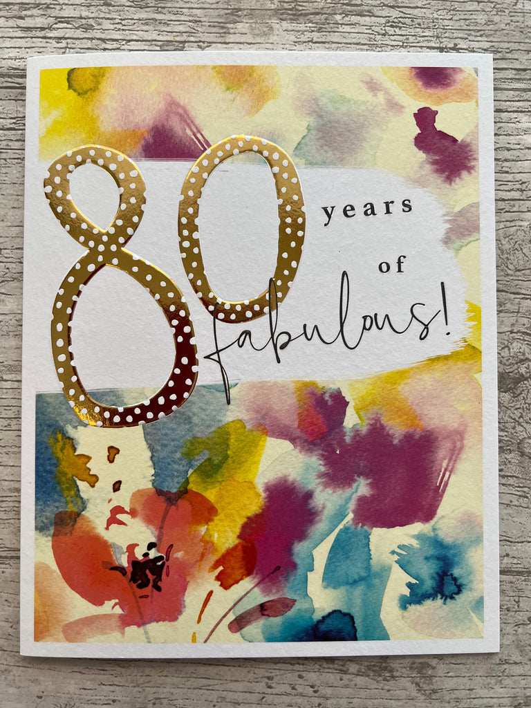 80 Years of being Fabulous!