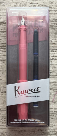 KAWECO Perkeo Fountain Pen Pack - Peony Blossom