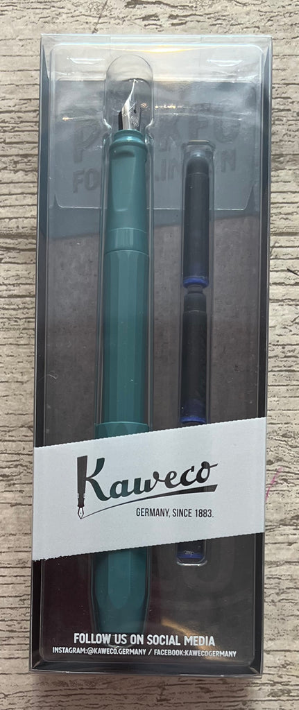 KAWECO Perkeo Fountain Pen Pack - Breezy Teal