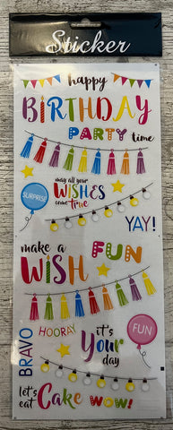 Birthday Stickers