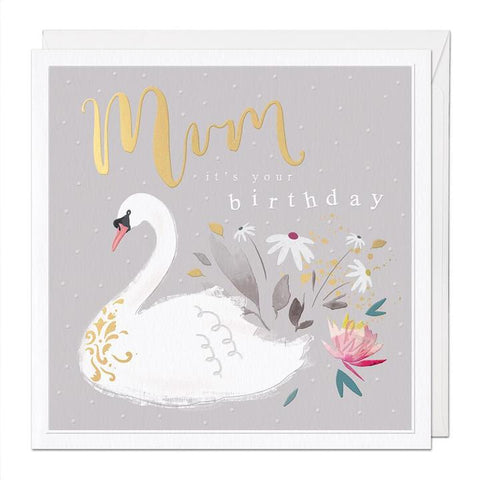 Mum - Birthday - Swan